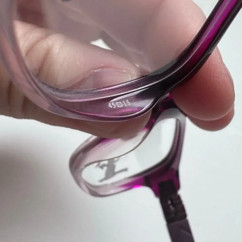 NEW Pez Kids Eyewear popsicle Purple Rectangle frames